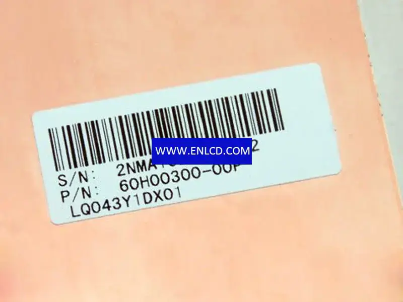 LQ043Y1DX01 Remplacement du panneau LCD SHARP pour écran tactile