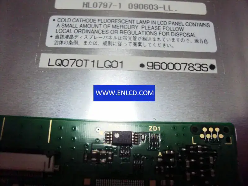 LQ070T1LG01 SHARP LCD panel replacement