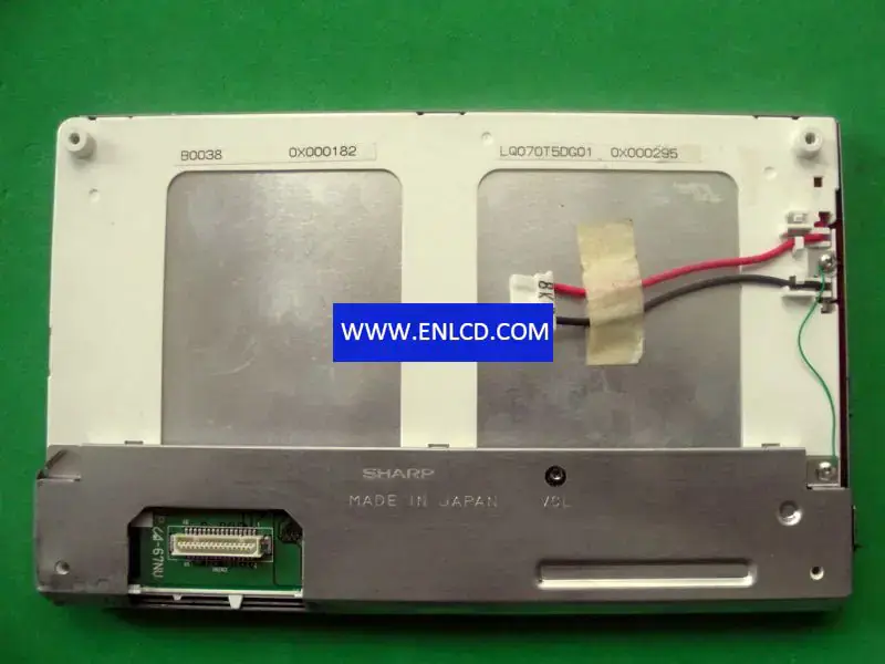 LQ070T5DG01 Zamiennik panelu LCD firmy SHARP do wyświetlacza samochodowego