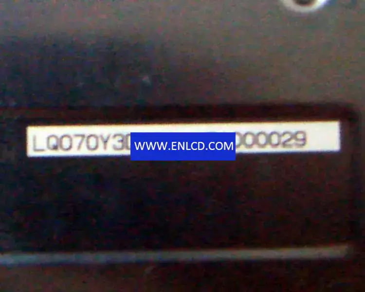 LQ070Y3DG01 Wymiana panelu LCD firmy SHARP