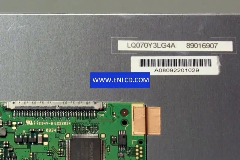 Remplacement du panneau LCD SHARP LQ070Y3LG4A pour applications industrielles