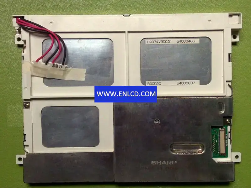 LQ074V3DC01 SHARP LCD panel replacement