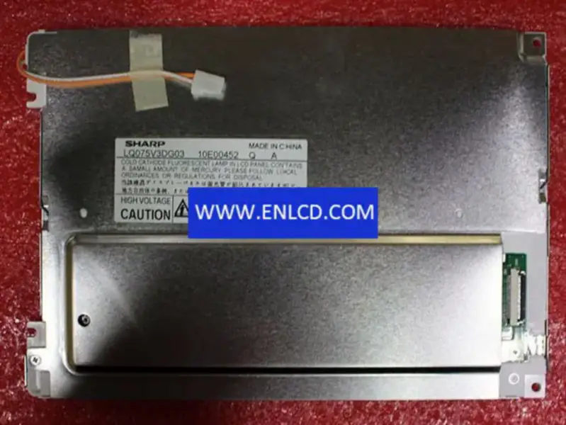 Substituição do painel LCD SHARP LQ075V3DG03