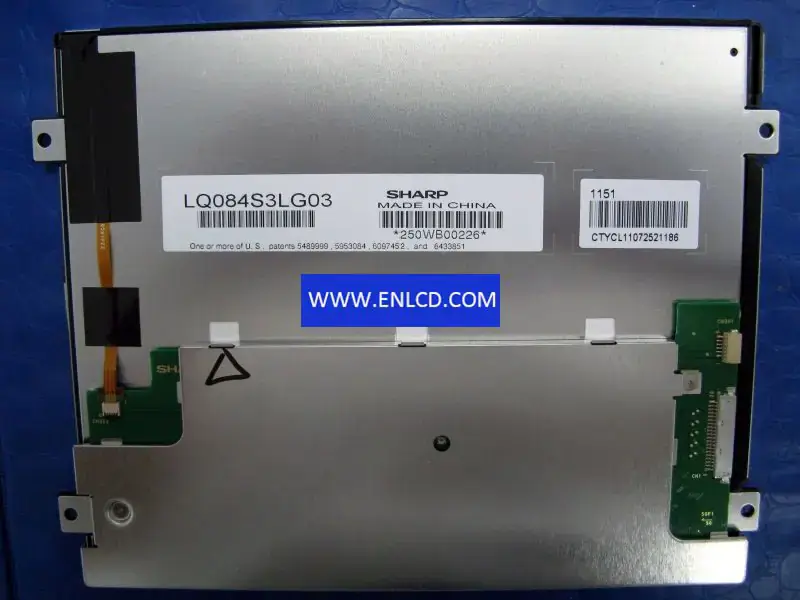 Remplacement du panneau LCD SHARP LQ084S3LG03 pour applications industrielles