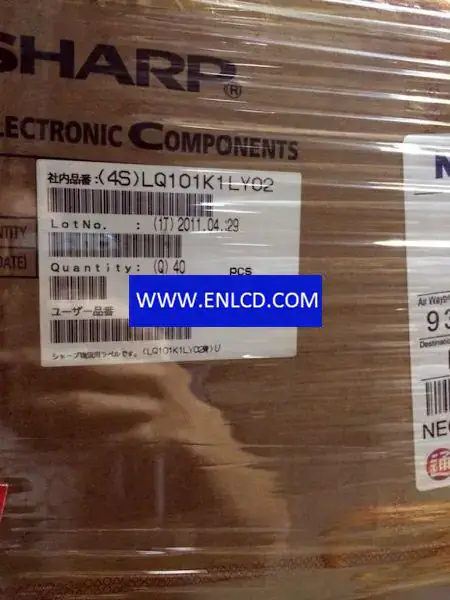 LQ101K1LY02 SHARP LCD panel replacement for Pad & Tablet