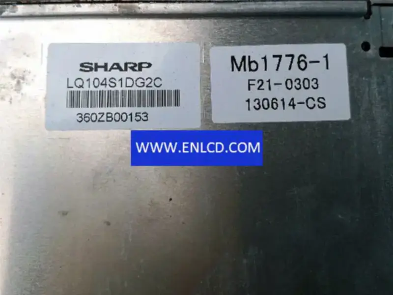 Reemplazo del panel LCD LQ104S1DG2C SHARP para panel táctil