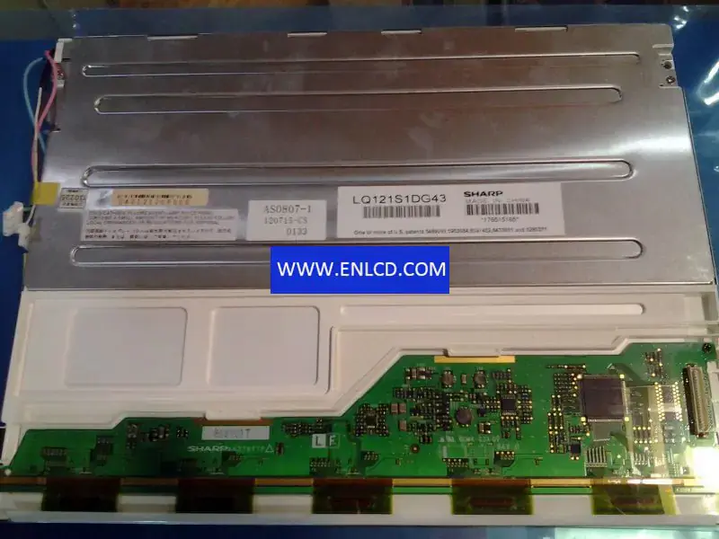Endüstriyel Uygulama için LQ121S1DG43 SHARP LCD panel değişimi