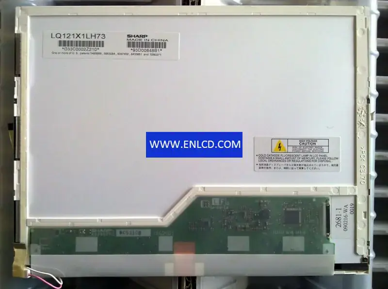 LQ121X1LH73 SHARP LCD panelinin değiştirilmesi