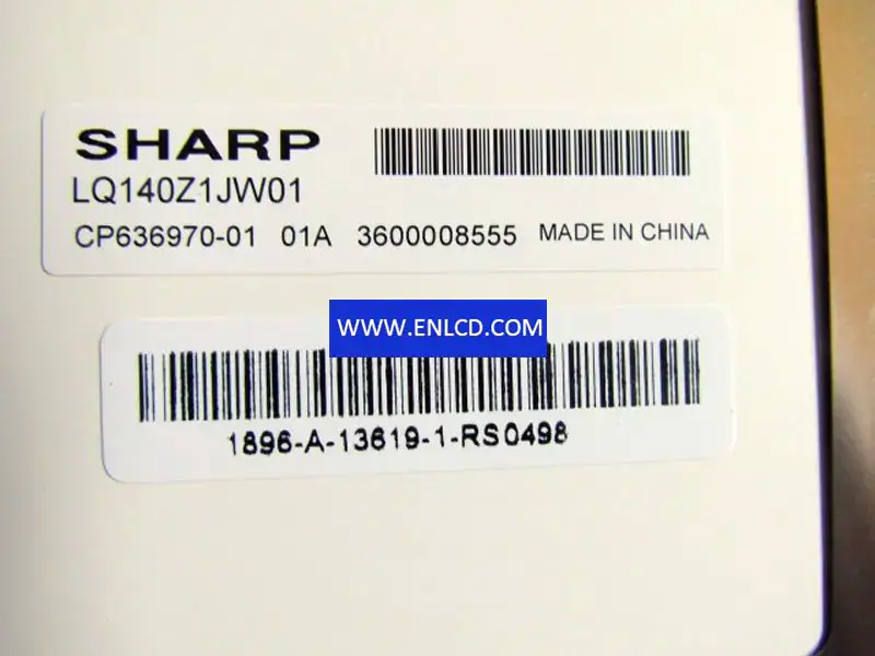 LQ140Z1JW01 SHARP ノートパソコン用交換用 LCD パネル