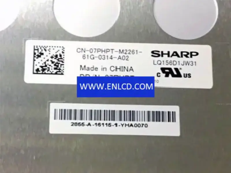 LQ156D1JW31 Sostituzione del pannello LCD SHARP per il pannello a sfioramento