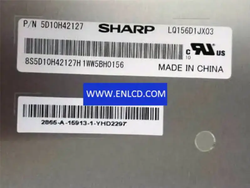 Remplacement du panneau LCD SHARP LQ156D1JX03