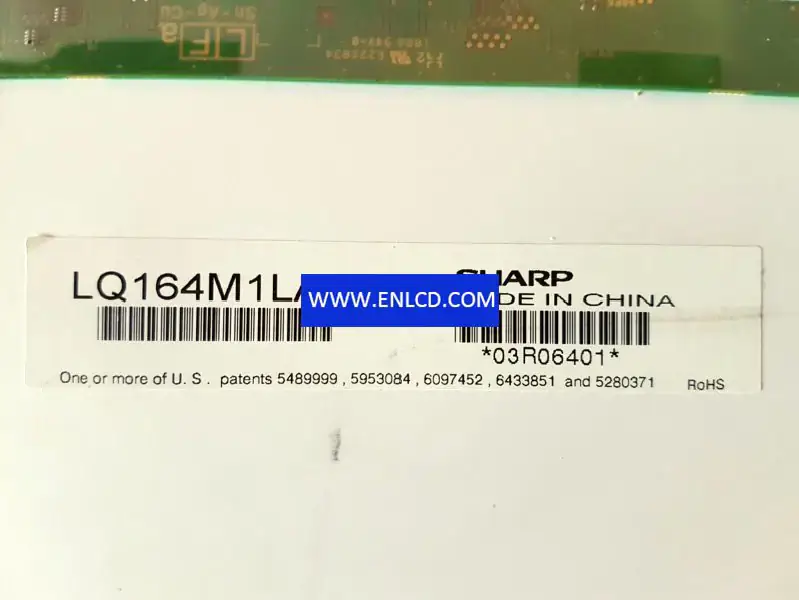 LQ164M1LA4AB SHARP LCD panel replacement