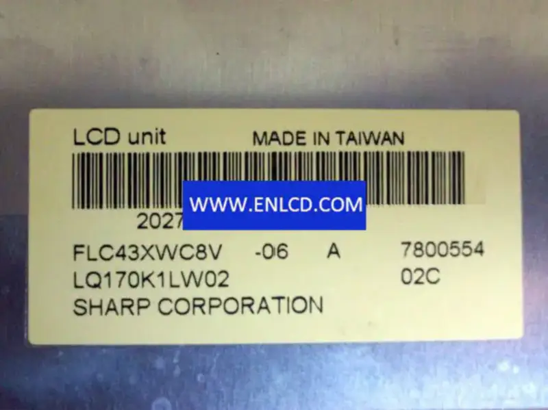 SHARP LQ170K1LW02 LCD panel