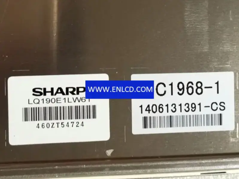 LQ190E1LW61 SHARP LCD panel replacement