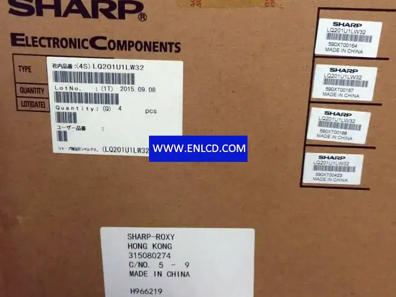 Remplacement du panneau LCD LQ201U1LW32 SHARP