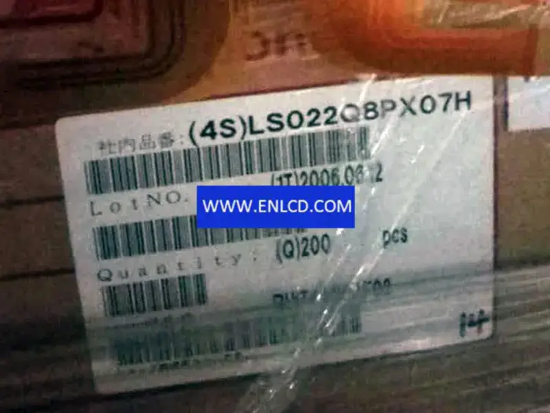 Sharp LS022Q8PX07H LCD