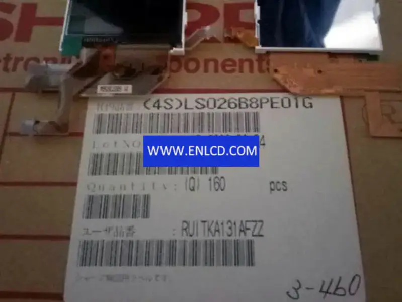 Remplacement du panneau LCD SHARP LS026B8PE01G