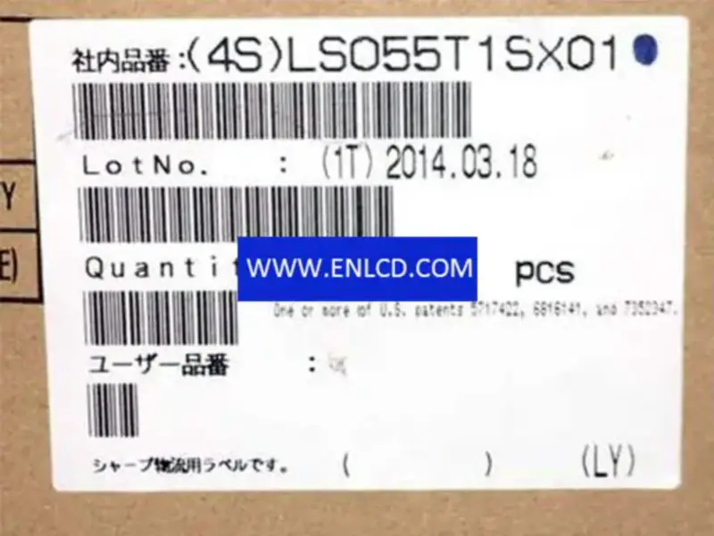 Substituição do painel LCD SHARP LS055T1SX01 para celular