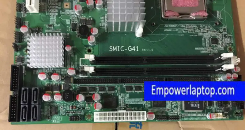 SMIC-G41 LGA775 Carte mère pour équipement industriel