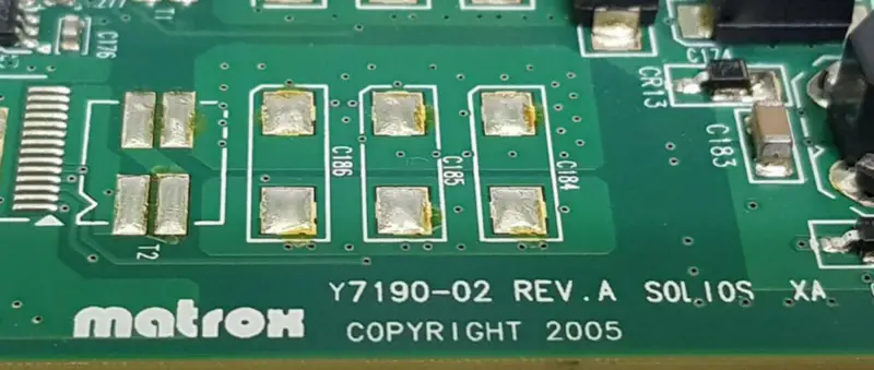 MATROX Carte PCI Solios XA SOL6M4A Y7190-02 REV.A carte mère industrielle