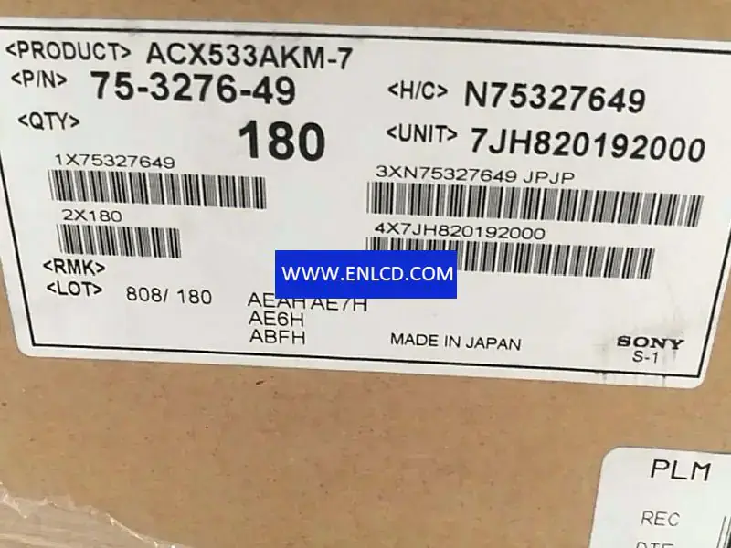 ACX533AKM-7 Remplacement du panneau LCD SONY pour téléphone portable