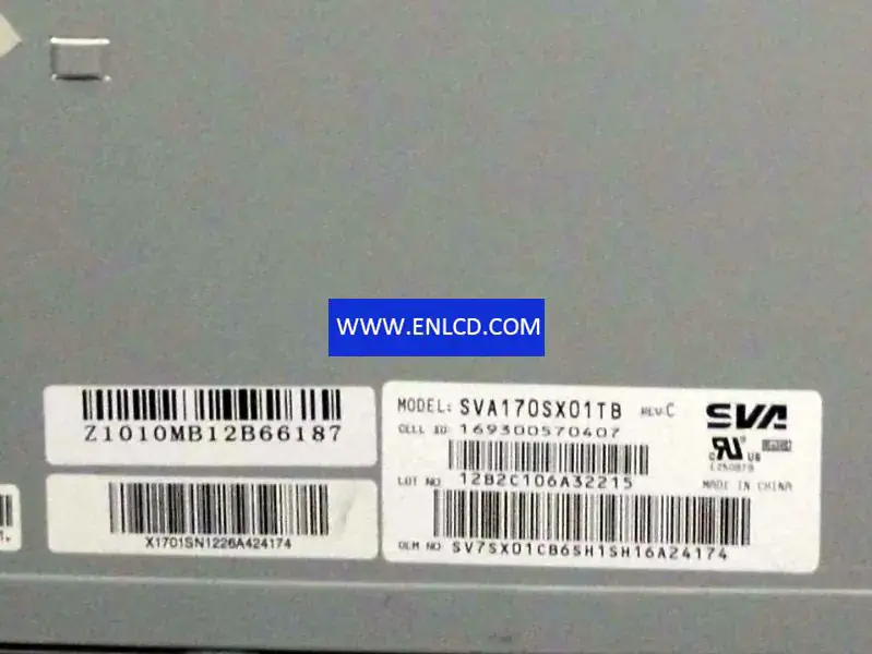 SVA170SX01TB SVA-NEC LCD-Panel-Ersatz für Desktop-Monitor