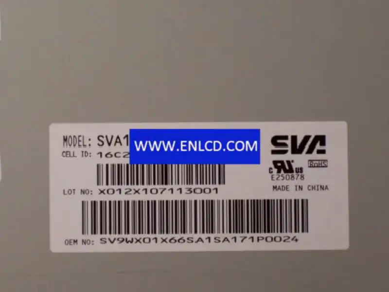 SVA190WX01TB Pannello LCD sostitutivo SVA-NEC per monitor da tavolo