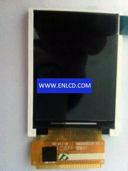 Remplacement du panneau LCD Tianma TM020HDZ05