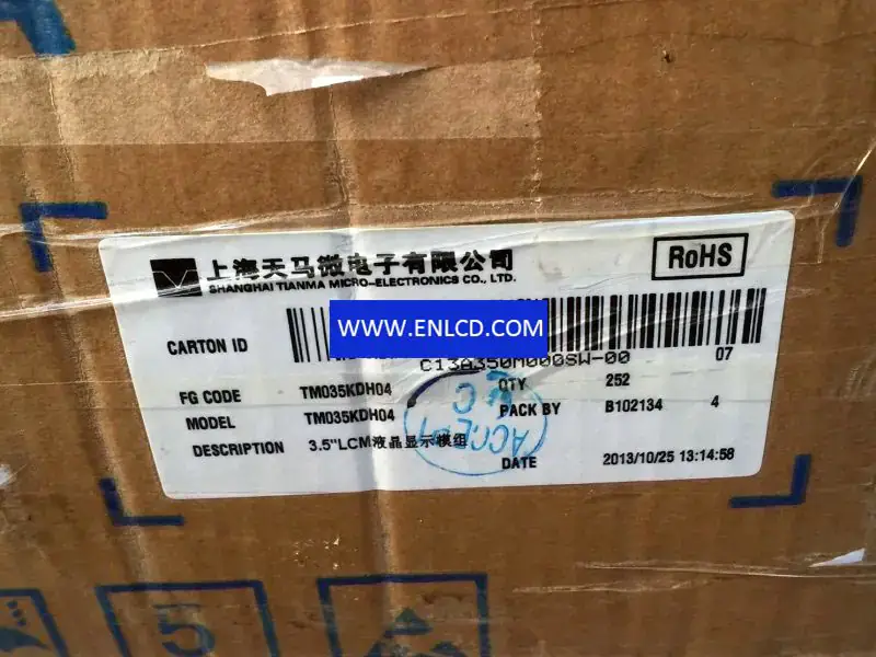 TM035KDH04 Tianma LCD panel replacement
