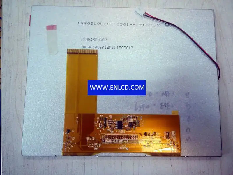Remplacement du panneau LCD Tianma TM084SDHG02 pour écran tactile