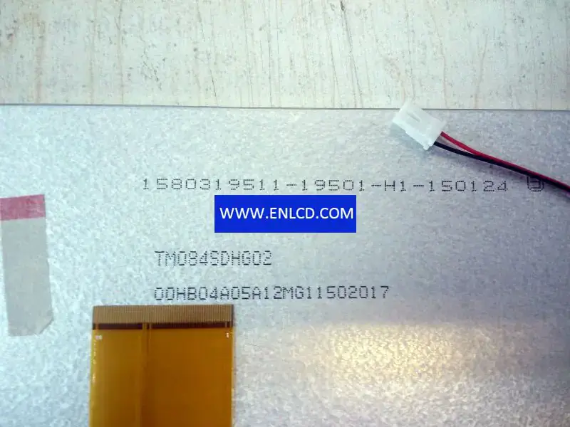 Remplacement du panneau LCD Tianma TM084SDHG02 pour écran tactile