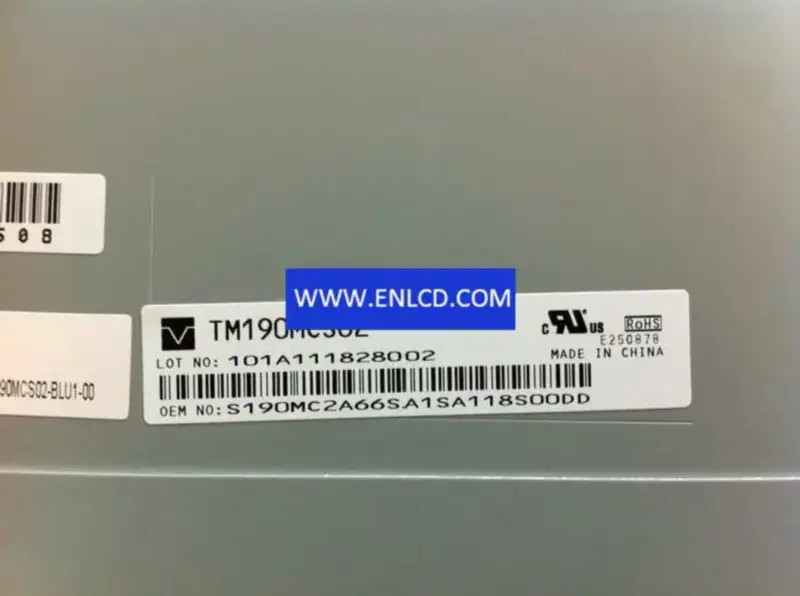 Remplacement du panneau LCD Tianma TM190MCS02 pour écran tactile