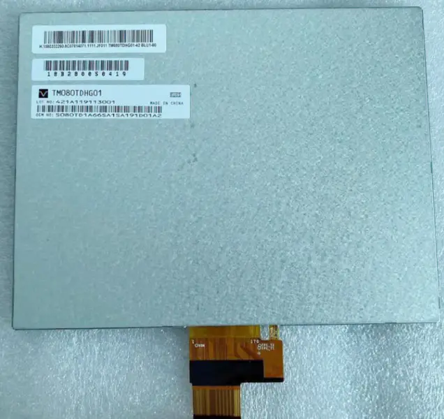 TM080TDHG01-00 Recambio del panel LCD TIANMA