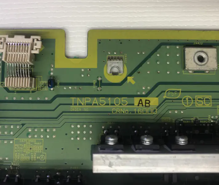 Carte Panasonic TH-P50U20CY carte SC TNPA5105 AB carte LCD