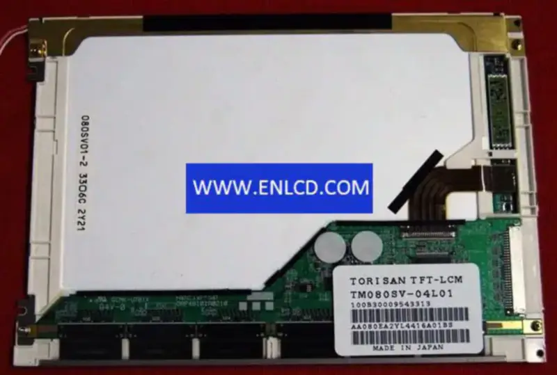 TM080SV-04L01 SANYO LCD panel replacement for Digital Photo Frame