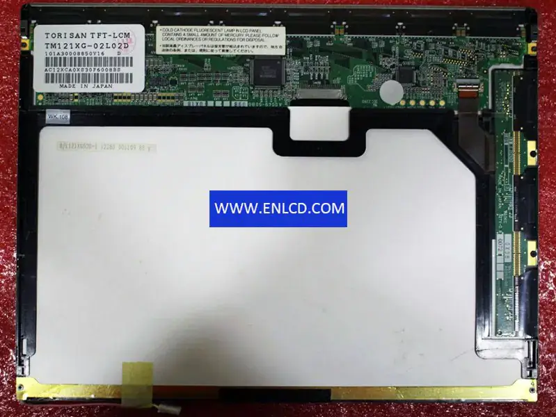 TM121XG-02L02D SANYO LCD panel replacement for Laptop