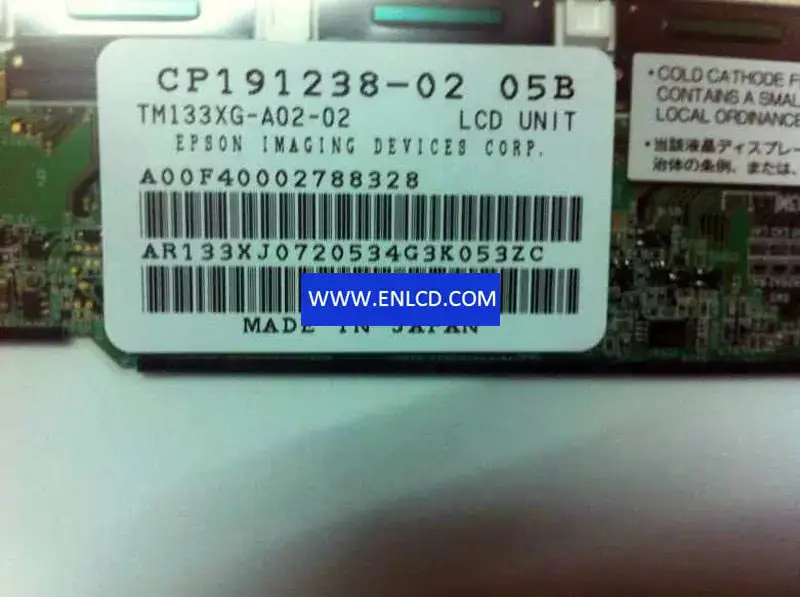TM133XG-02L07A SANYO LCD panel replacement