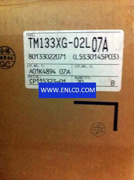 Remplacement du panneau LCD TM133XG-02L07A SANYO