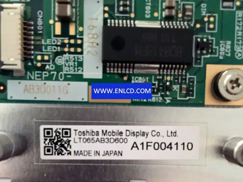 TOSHIBA LT065AB3D600 LCD