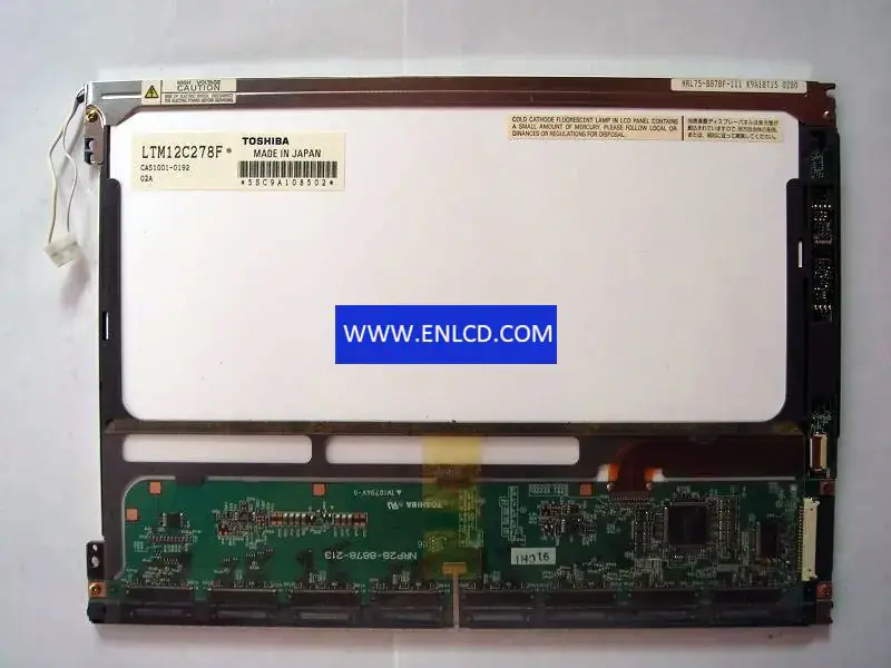 LTM12C278F Toshiba LCD panel replacement