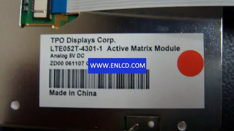 TPO LTE052T-4301-1 LCD