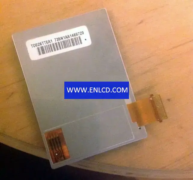 TD026TTEA1 Remplacement du panneau LCD TPO pour ordinateur de poche et PDA