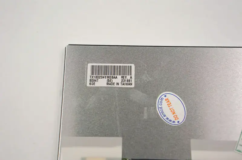 Remplacement du panneau LCD TX18D204VM0BAA KOE