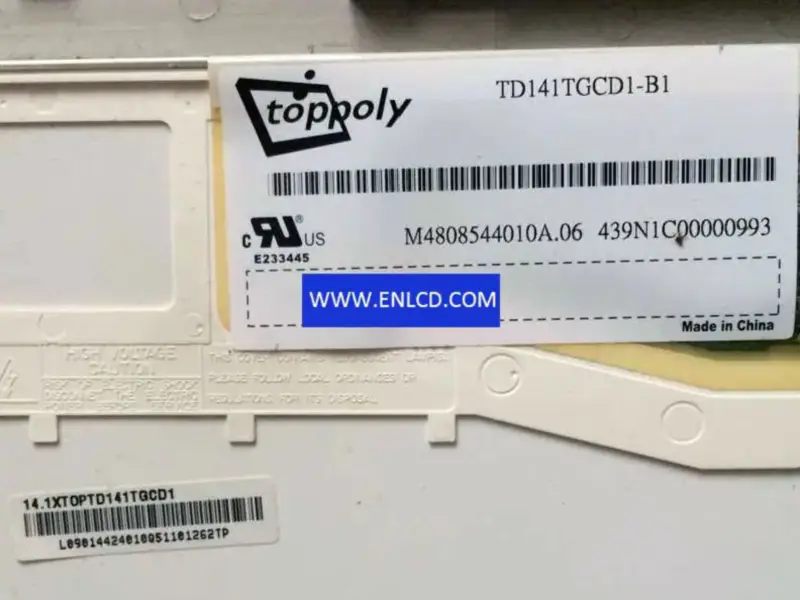 TD141TGCD1 TPO 筆記型電腦液晶面板替換件