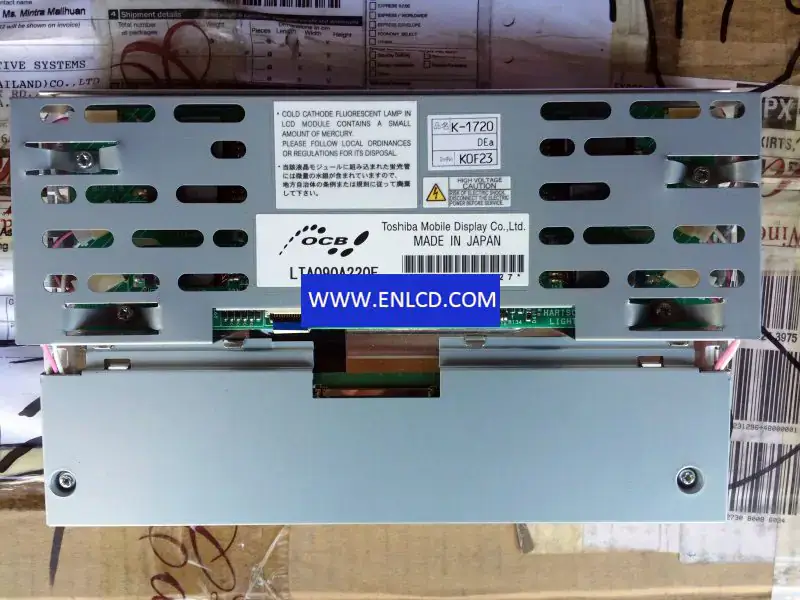 LTA090A220F Toshiba LCD panel replacement for Industrial Application
