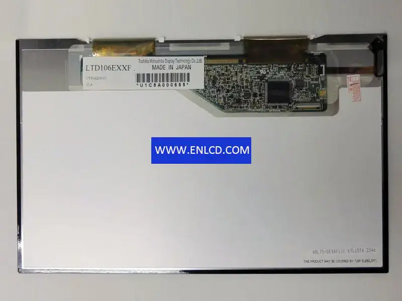 LTD106EXXF Toshiba LCD panel replacement for Laptop