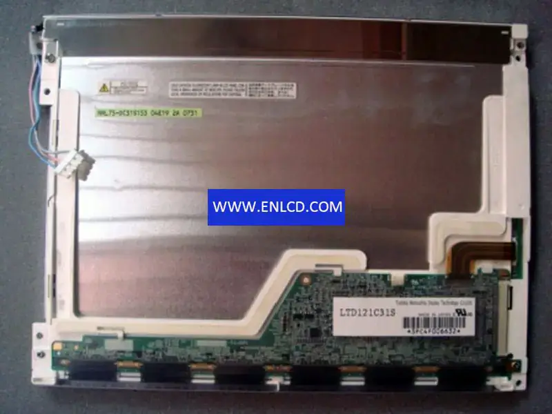 Substituição do painel LCD LTD121C31S Toshiba para aplicação industrial