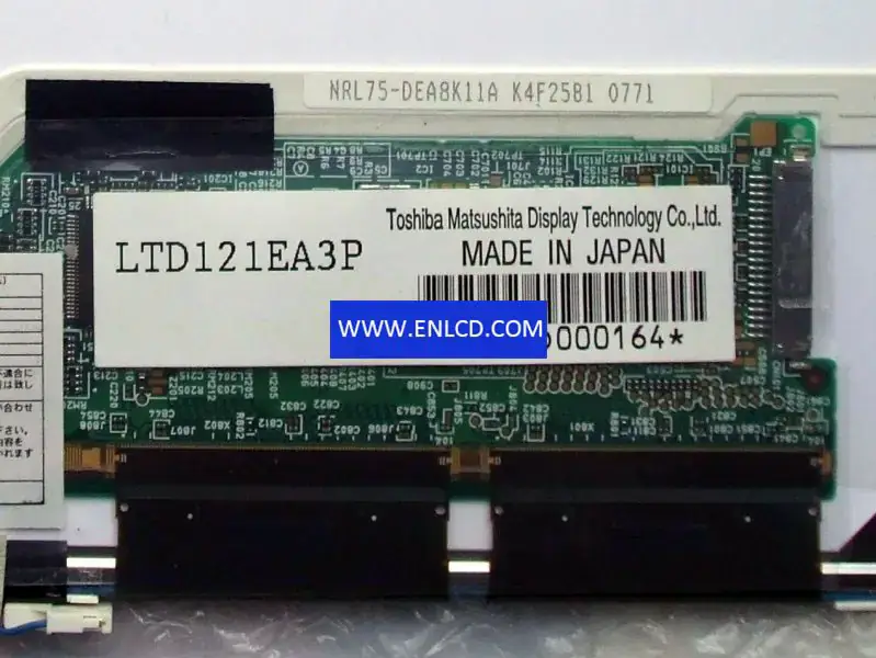 LTD121EA3P Dizüstü Bilgisayar için Toshiba LCD panel değiştirme