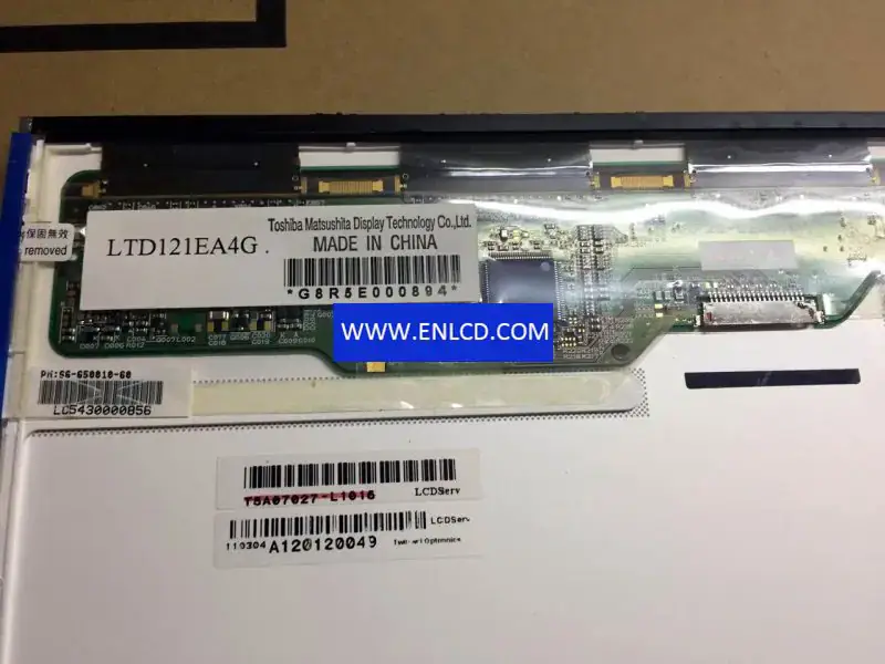 LTD121EA4G Toshiba LCD panelinin değiştirilmesi