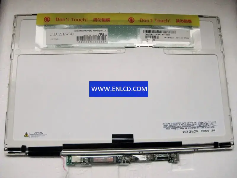 LTD121EW3D Toshiba LCD panel replacement